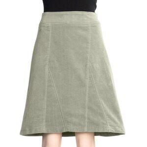 CARVE Designs Pastel Green Tarifa Corduroy Skirt EUC Size 10